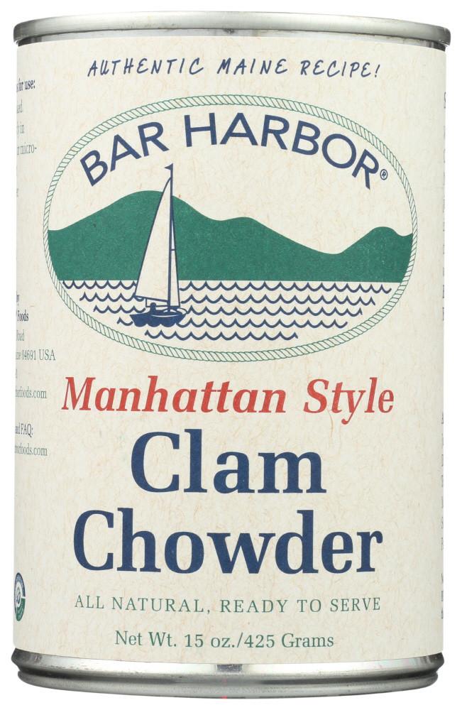 BAR HARBOR MANHATTAN STYLE CLAM CHOWDER