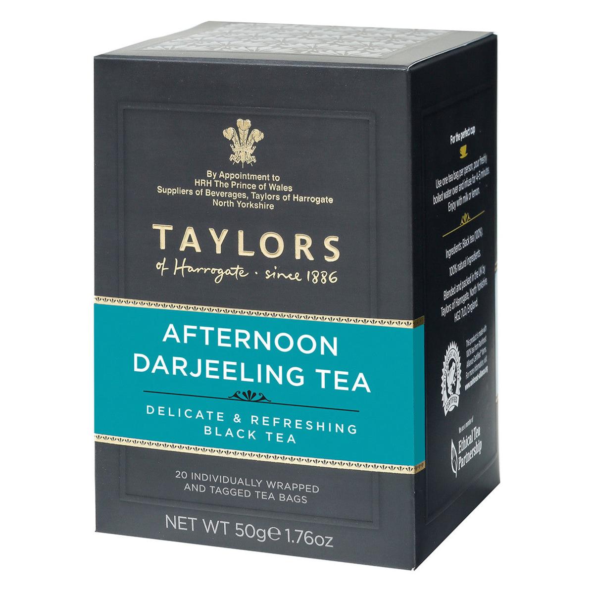 Taylors of Harrogate Afternoon Darjeeling Premium Tea Bags