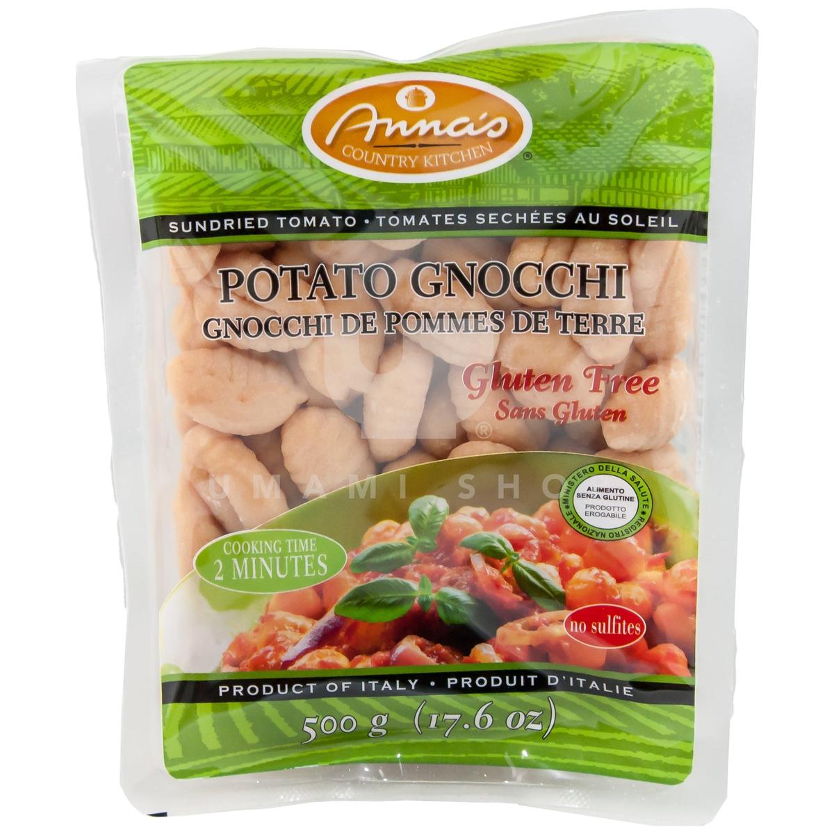 ANNA'S GLUTEN FREE SUNDRIED TOMATO POTATO GNOCCHI