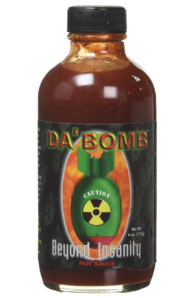 DA BOMB BEYOND INSANITY HOT SAUCE