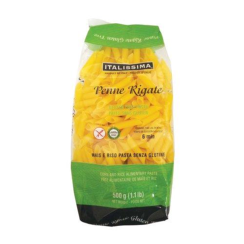 ITALISSIMA PENNE RIGATE PASTA GLUTEN FREE