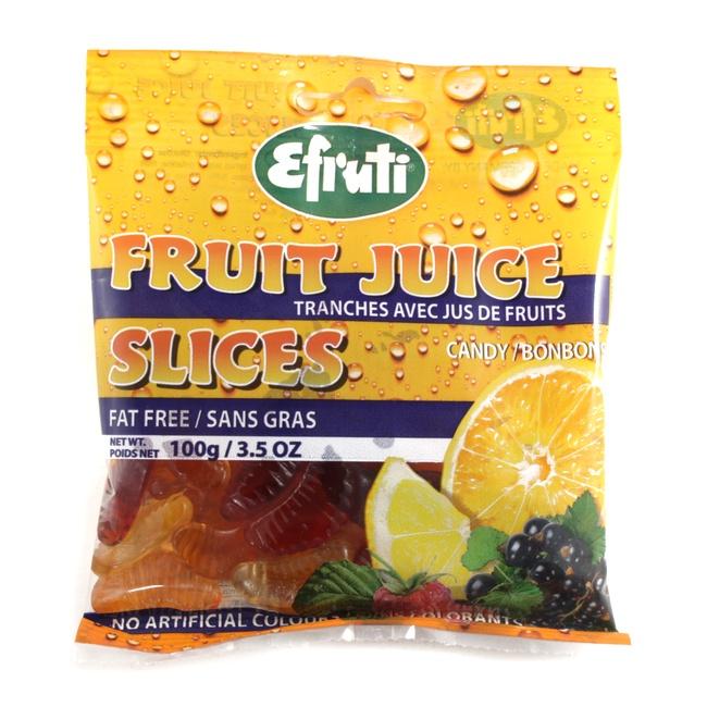 EFRUTI FRUIT JUICE SLICES