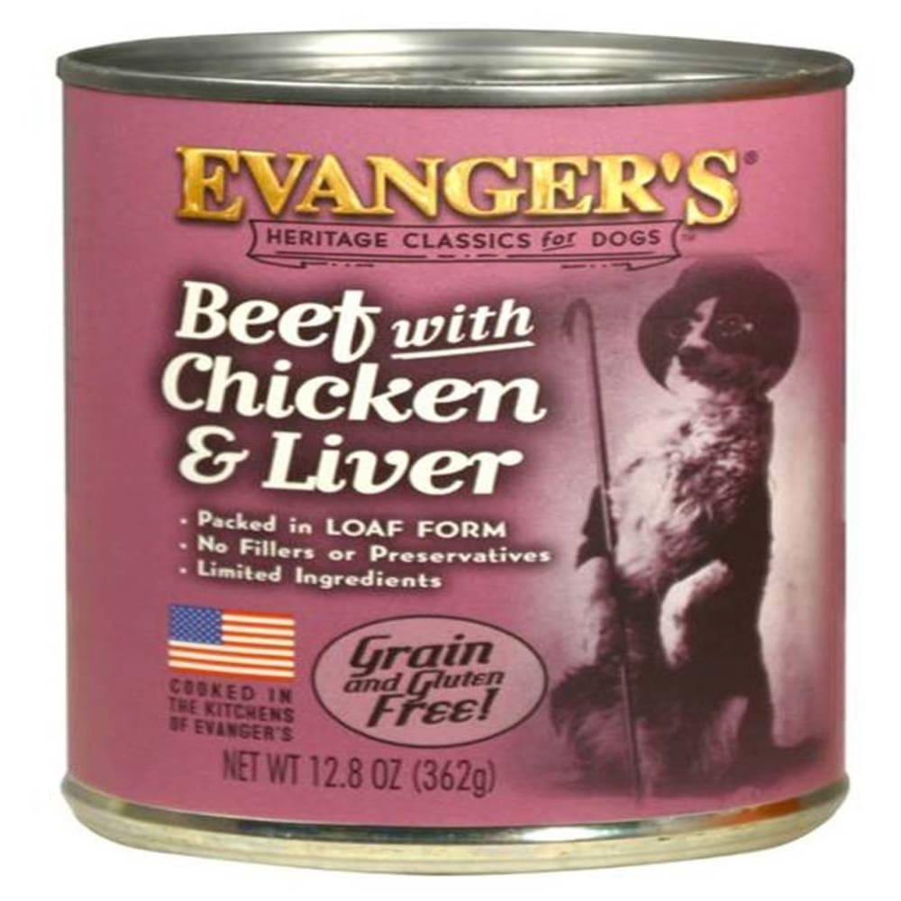 EVANGERS BEEF N CHICKEN N LIVER FOOD FOR DOGS