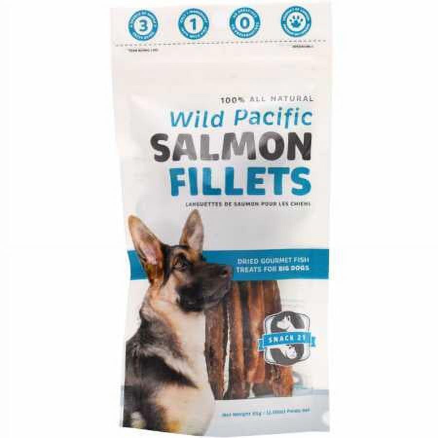 SNACK 21 SALMON FILLETS FOR BIG DOGS