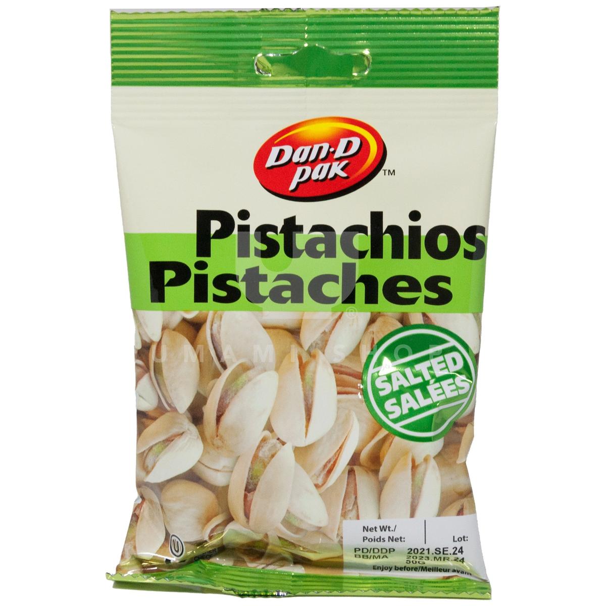 DAN-D PAK PISTACHIOS SALTED