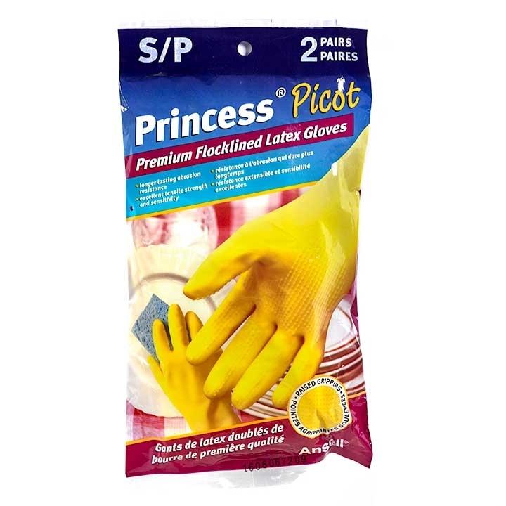PRINCESS RUBBER GLOVES SMALL