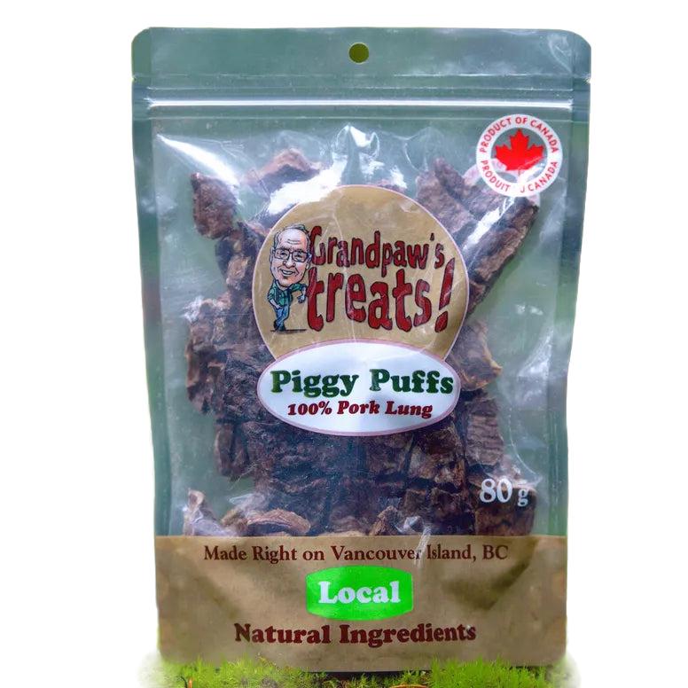 GRANDPAW'S TREATS! PIGGY PUFFS DOG TREATS