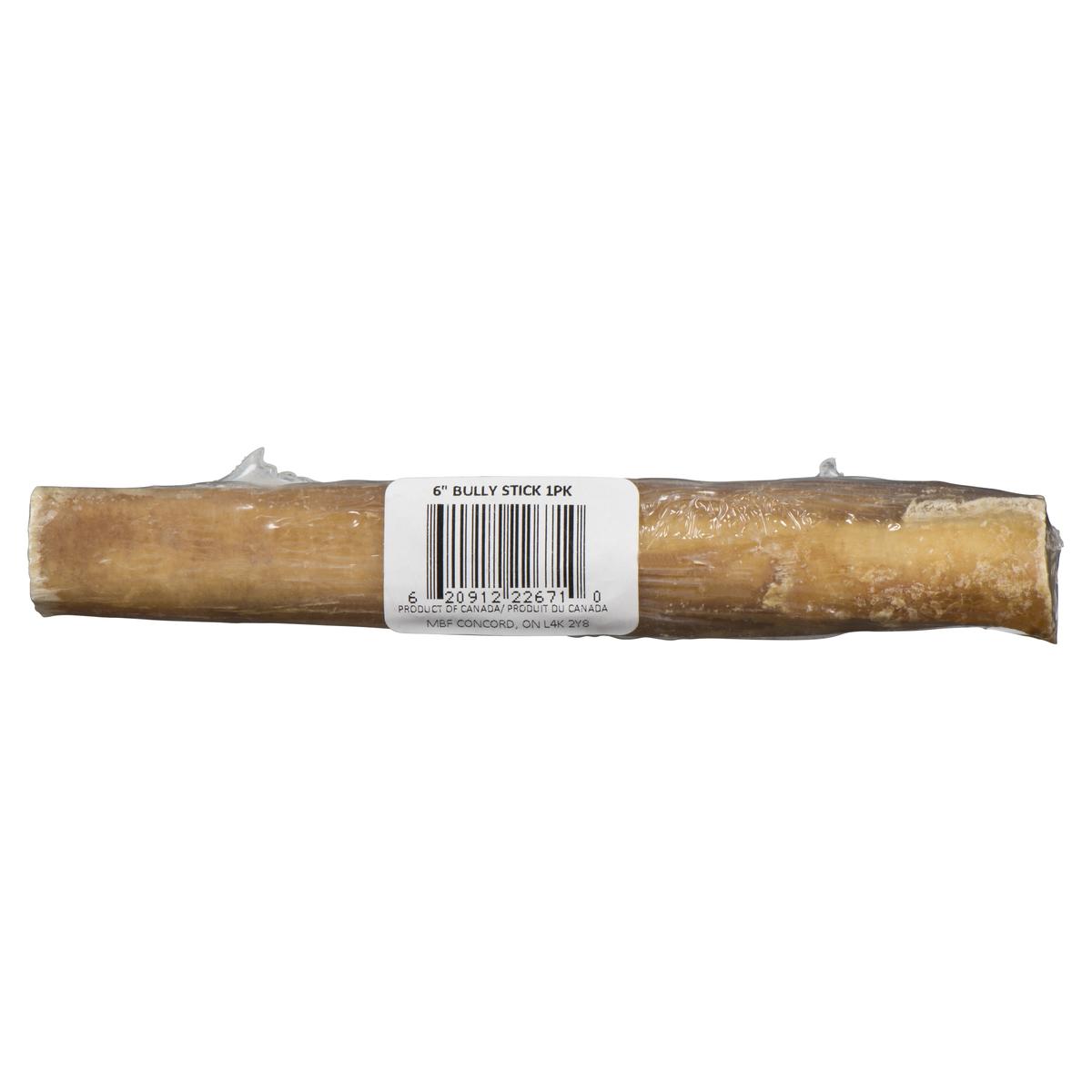MASTER'S BEST FRIEND NAURAL BULLY STICK DOG CHEW 6 INCH
