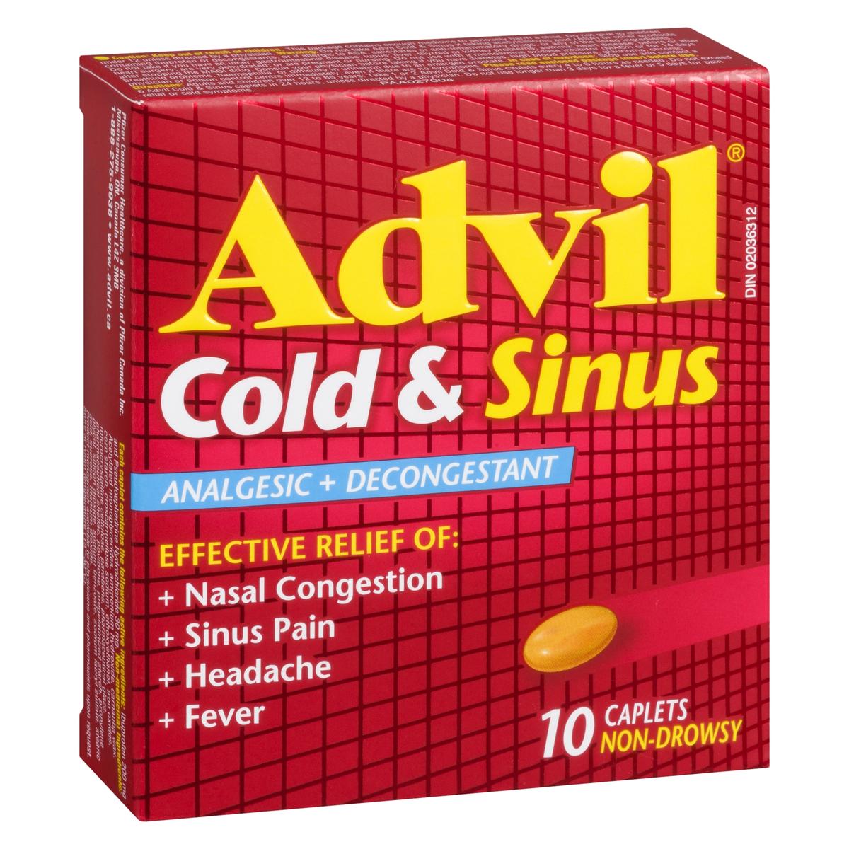 ADVIL COLD & SINUS