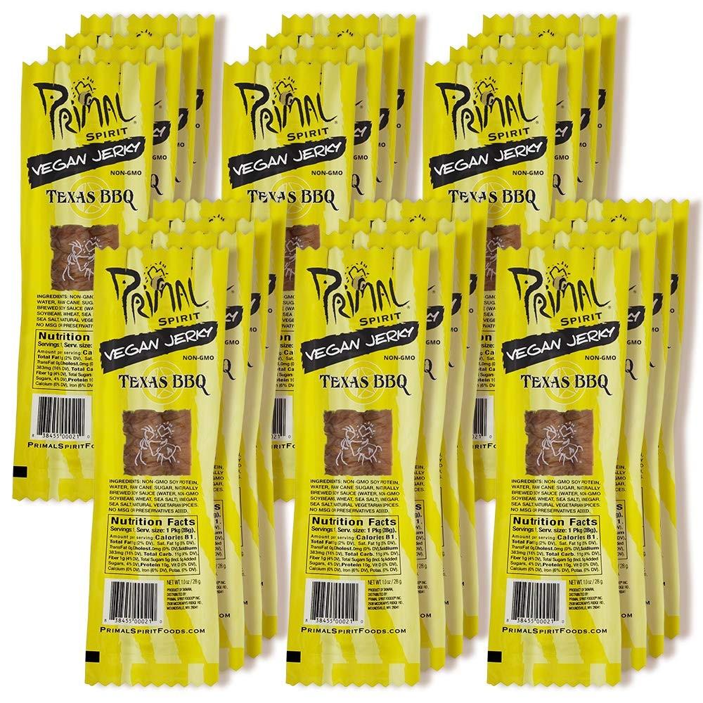 PRIMAL SPIRIT VEGAN JERKY TEXAS BBQ