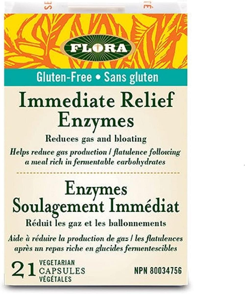 FLORA IMMEDIATE RELIEF ENZYMES
