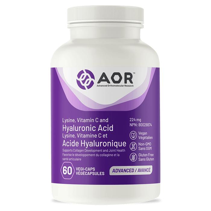 AOR LYSINE VITAMIN C AND HYALURONIC ACID