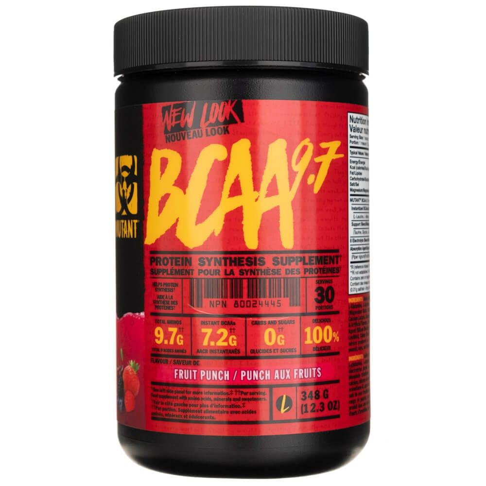 MUTANT BCAA 9.7 PROTEIN SYNTHESIS SUPPLEMENT FRUIT PUNCH