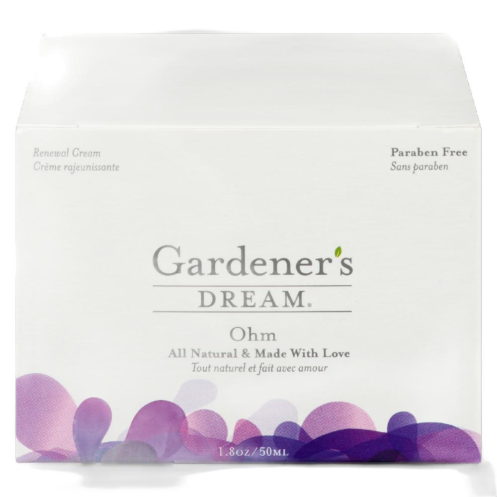AROMA CRYSTAL THERAPY GARDENER'S DREAM OHM FACIAL CREAM