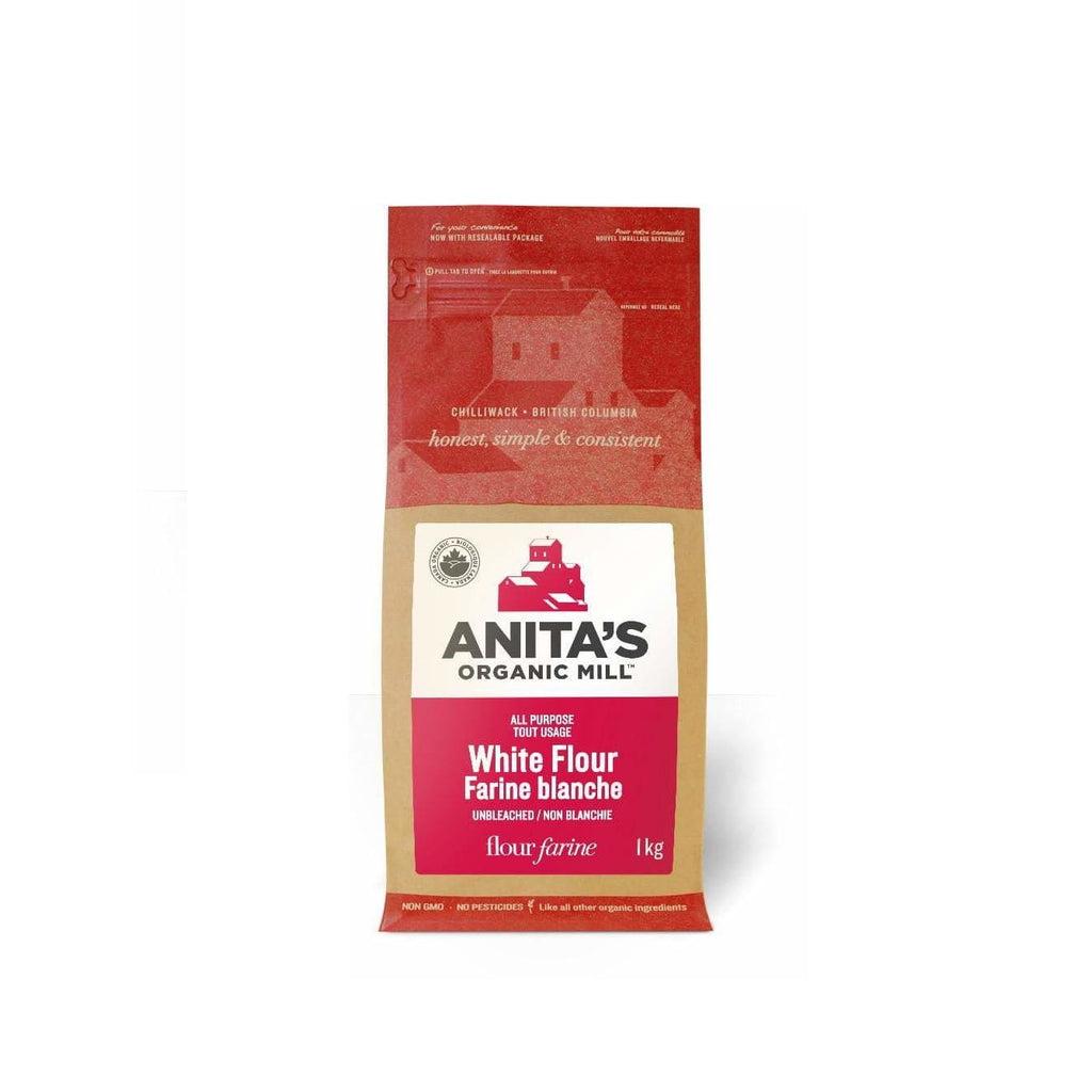 ANITAS ORGANIC MILL ALL PURPOSE UNBLEACHED WHITE FLOUR