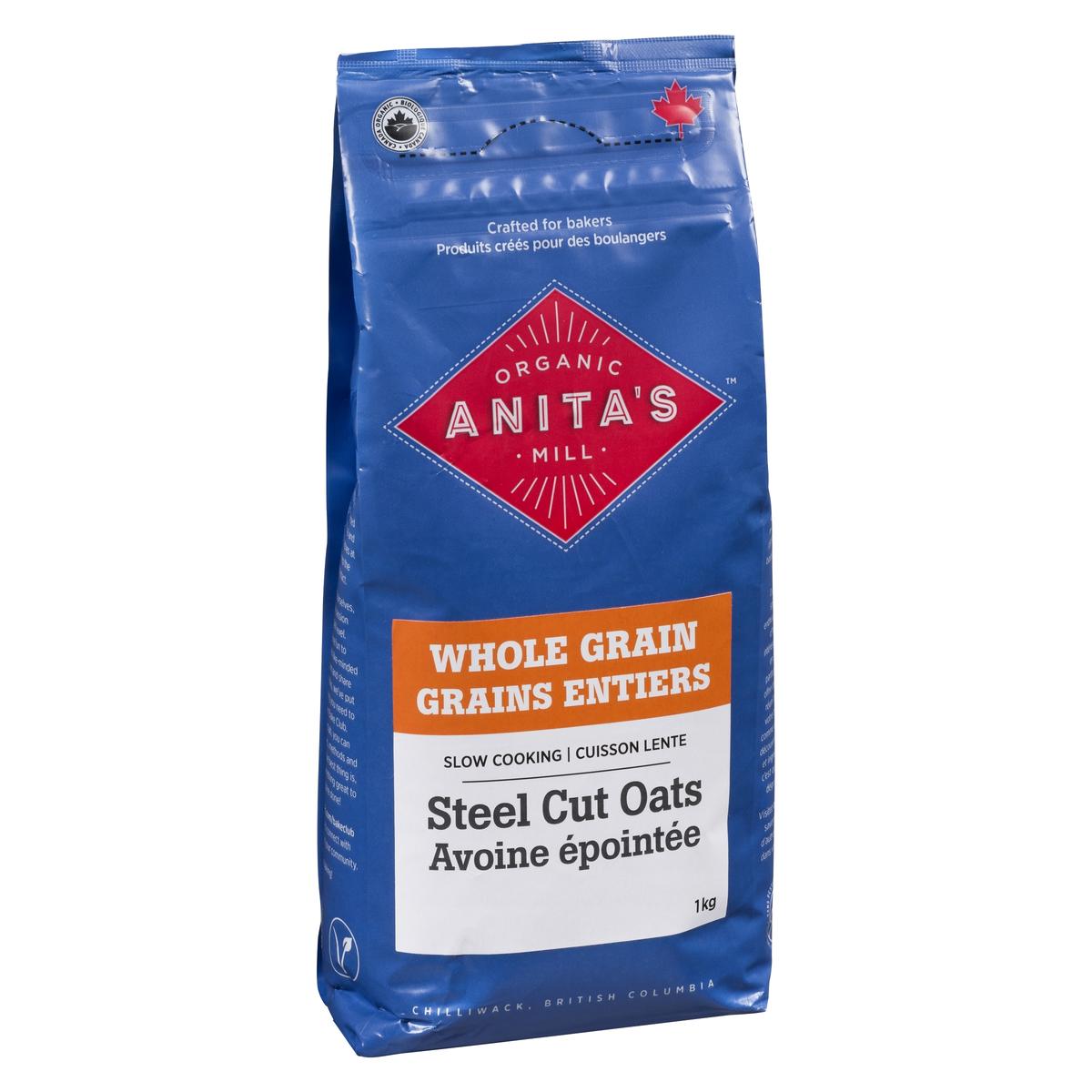 ANITAS ORGANIC MILL STEEL CUT OATS