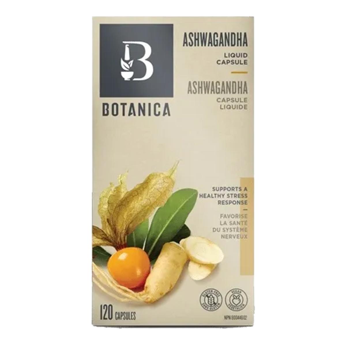 BOTANICA ASHWAGANDHA LIQUID PHYTOCAPS
