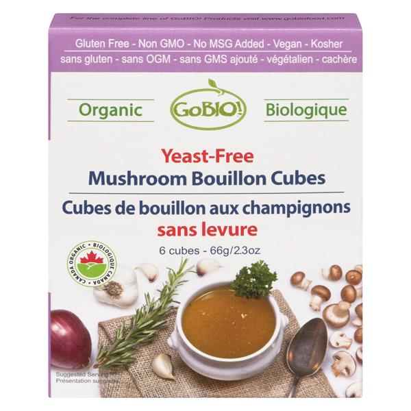 GO BIO ORGANIC BOUILLON CUBE MUSHROOM