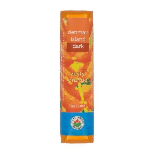 DENMAN ISLAND ORGANIC CHOCOLATE  ZESTY ORANGE